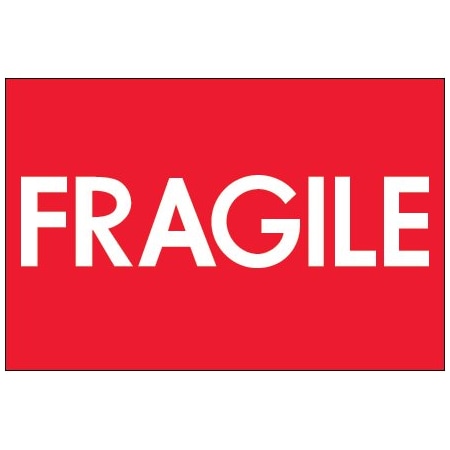 Bsc Preferred 2 x 3'' - ''Fragile'' High Gloss Labels BUY00021116